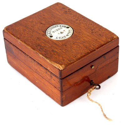 Lot 164 - S. ALEXANDER & SON, COVENTRY,
 AN EARLY 20th...