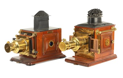 Lot 1778 - TWO 19TH CENTURY MAGIC LANTERNS