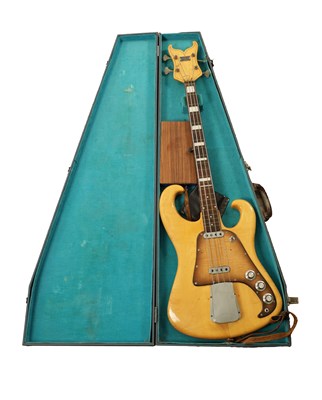 Lot 689 - A VINTAGE ELECTRIC BASS GUITAR