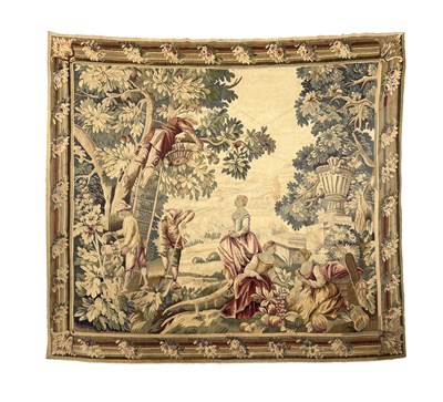 Lot 826 - AN 18TH CENTURY TAPESTRY