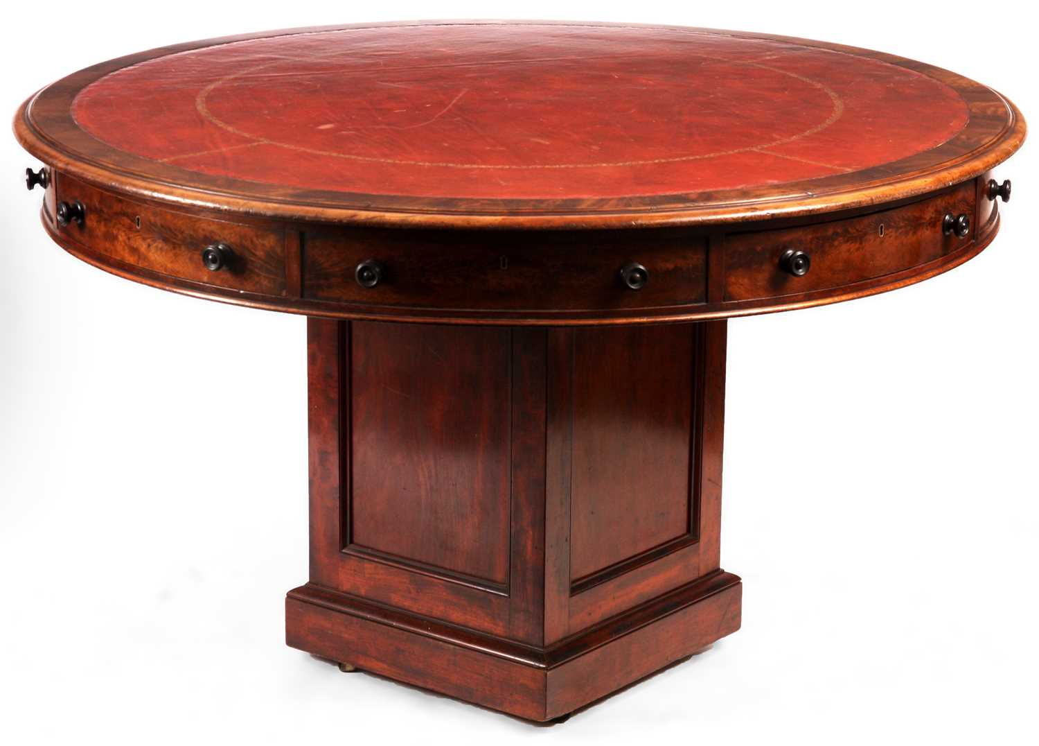 Lot 749 - A fine George IV flame veneered Mahogany RENT...