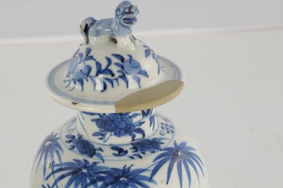 Lot 172 - A MATCHED PAIR OF CHINESE BLUE AND WHITE PORCELAIN VASES