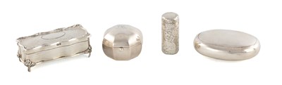 Lot 430 - A COLLECTION OF FOUR SILVER ITEMS