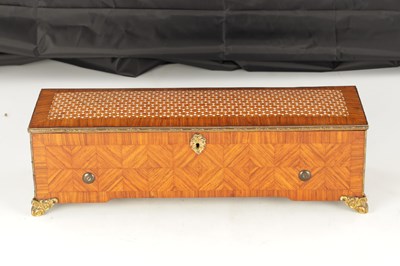 Lot 688 - A MID 19TH CENTURY DUCOMMUN-GIROD FORTE PIANO KEY WOUND CYLINDER MUSIC BOX