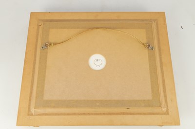 Lot 37 - A MODERN BRONTE PORCELAIN RECTANGULAR CERAMIC PLAQUE