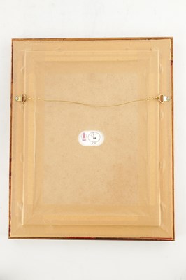 Lot 54 - A MODERN LIMITED EDITION BRONTE PORCELAIN RECTANGULAR CERAMIC PLAQUE