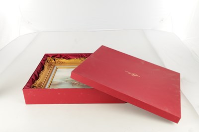 Lot 65 - A MODERN BRONTE PORCELAIN RECTANGULAR CERAMIC PLAQUE
