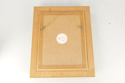 Lot 48 - A MODERN BRONTE PORCELAIN RECTANGULAR CERAMIC PLAQUE