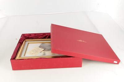 Lot 56 - A MODERN LIMITED EDITION BRONTE PORCELAIN RECTANGULAR CERAMIC PLAQUE
