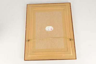 Lot 56 - A MODERN LIMITED EDITION BRONTE PORCELAIN RECTANGULAR CERAMIC PLAQUE