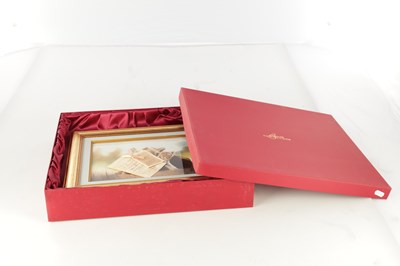 Lot 55 - A MODERN LIMITED EDITION BRONTE PORCELAIN RECTANGULAR CERAMIC PLAQUE
