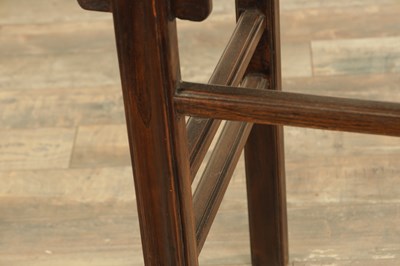 Lot 152 - A PAIR OF 19TH CENTURY STYLE ELM CHINESE ALTER TABLES