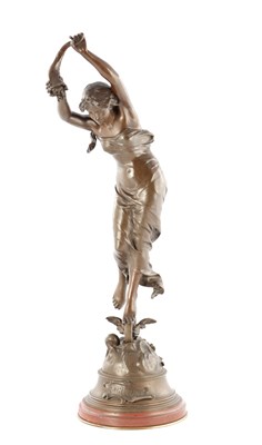 Lot 853 - HENRI HONORE PLE (FRENCH, 1853 - 1922) A BRONZE SCULPTURE