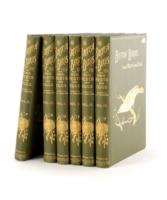 Lot 707 - BRITISH BIRDS with their NESTS AND EGGS IN SIX VOLUMES