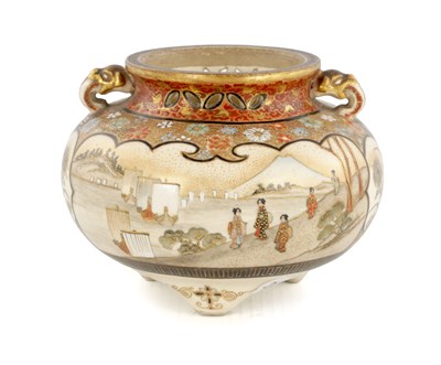 Lot 234 - A FINE JAPANESE MEIJI PERIOD SATSUMA KORO