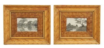 Lot 178 - A PAIR OF 19TH CENTURY CHINESE EMBROIDERED SILK PANELS