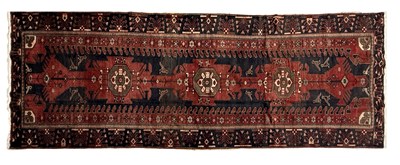 Lot 808 - AN EARLY 20TH CENTURY PERSIAN CARPET FROM LORESTAN