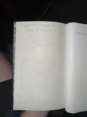 Lot 716 - J.R.R TOLKIEN - TWO COPIES 'THE LORD OF THE RINGS'