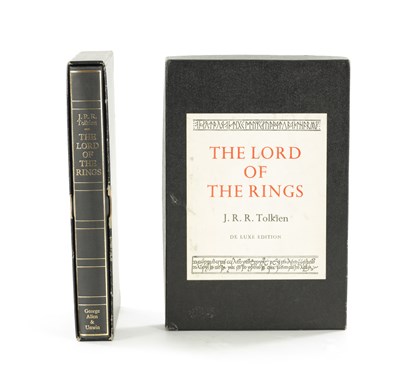 Lot 716 - J.R.R TOLKIEN - TWO COPIES 'THE LORD OF THE RINGS'