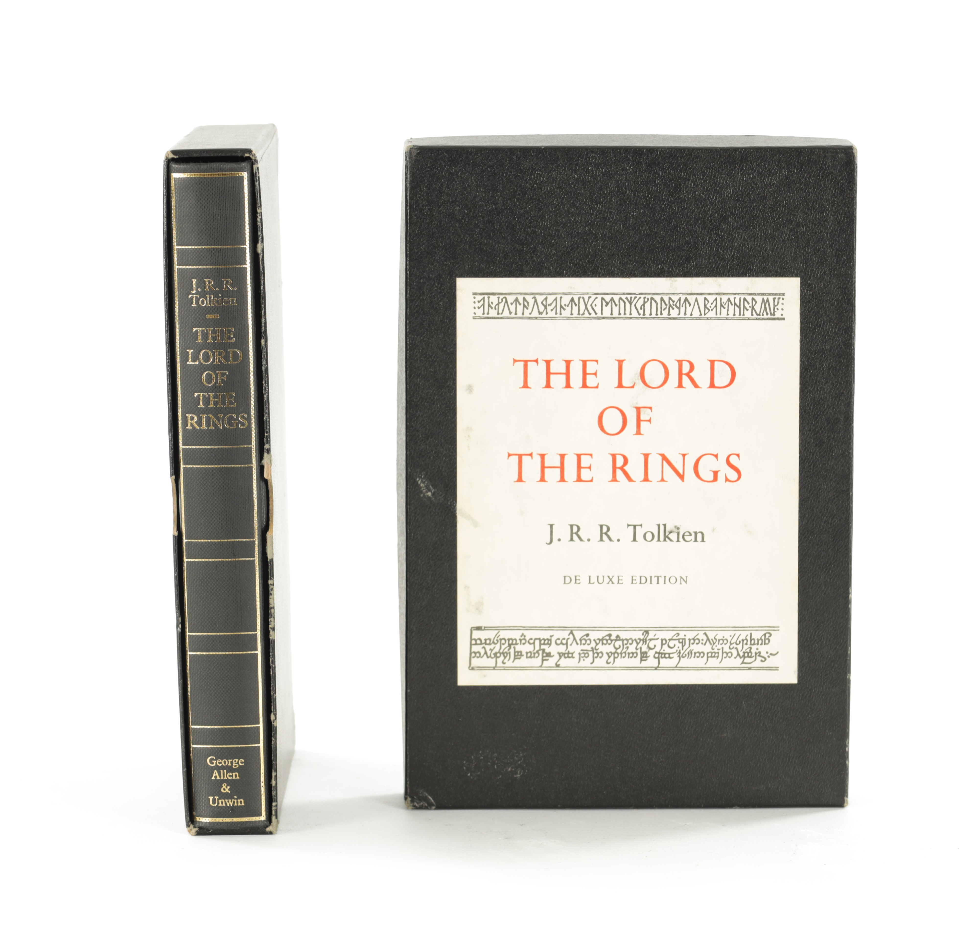 Two collectable editions of The Lord of the Rings by J. R. R. Tolkien sold by Hutchinson Scott