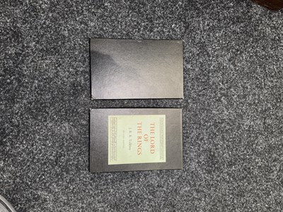Lot 716 - J.R.R TOLKIEN - TWO COPIES 'THE LORD OF THE RINGS'