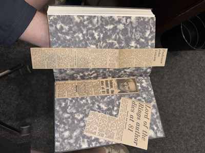 Lot 716 - J.R.R TOLKIEN - TWO COPIES 'THE LORD OF THE RINGS'