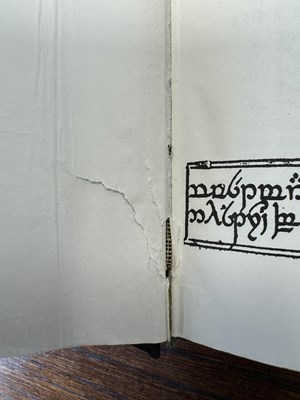 Lot 716 - J.R.R TOLKIEN - TWO COPIES 'THE LORD OF THE RINGS'