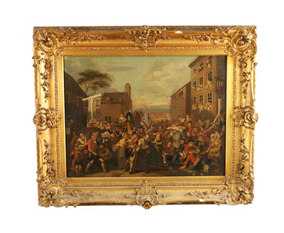 Lot 1060 - A LATE 19TH CENTURY OIL ON COPPER