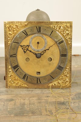 Lot 1255 - A LATE 17TH CENTURY EBONISED 10” EIGHT DAY LONGCASE CLOCK SIGNED NATHANIEL HODGES, LONDINI