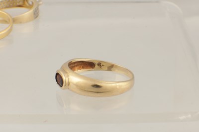 Lot 167 - A COLLECTION OF THREE GOLD RINGS