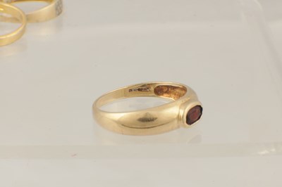 Lot 167 - A COLLECTION OF THREE GOLD RINGS
