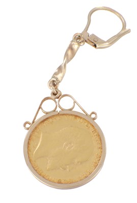 Lot 108 - AN EDWARDIAN GOLD HALF SOVEREIGN