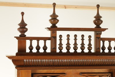 Lot 1041 - A LARGE LATE 19TH CENTURY “PENNY IN THE SLOT” KALLIOPE UPRIGHT POLYPHON ON STAND