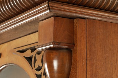 Lot 1041 - A LARGE LATE 19TH CENTURY “PENNY IN THE SLOT” KALLIOPE UPRIGHT POLYPHON ON STAND