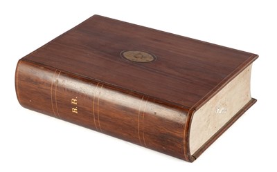 Lot 346 - A 19TH CENTURY INDIAN ROSEWOOD WORK BOX