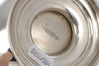 Lot 133 - A 1920'S SILVER LIDDED TROPHY