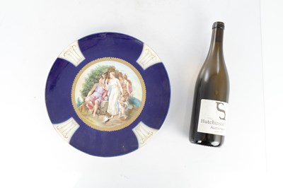 Lot 32 - A LATE 19TH CENTURY VIENNA CABINET PLATE