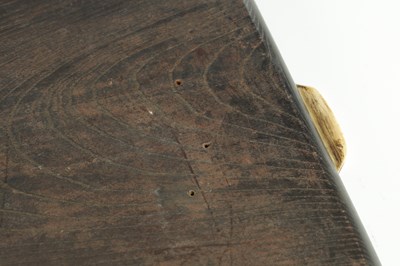 Lot 543 - A JAPANESE MEIJI PERIOD SHIBIYAMA INLAID HARDWOOD TRAY
