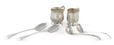 Lot 244 - A COLLECTION OF SILVER