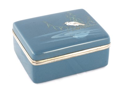 Lot 592 - A LATE 19TH CENTURY JAPANESE CLOISONNE ENAMEL BOX AND COVER