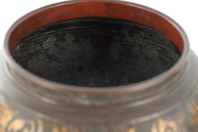 Lot 469 - A PAIR OF JAPANESE BRONZE JARDINIERES