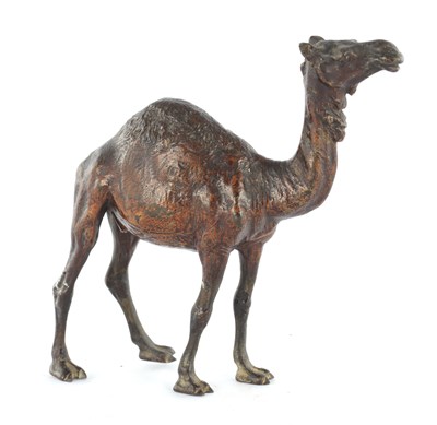 Lot 746 - A LATE 19TH CENTURY AUSTRIAN COLD PAINTED BRONZE SCULPTURE