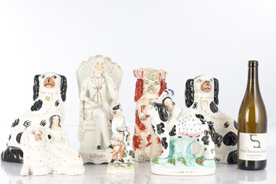 Lot 92 - A COLLECTION OF 19TH CENTURY STAFFORDSHIRE WARE