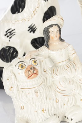 Lot 92 - A COLLECTION OF 19TH CENTURY STAFFORDSHIRE WARE