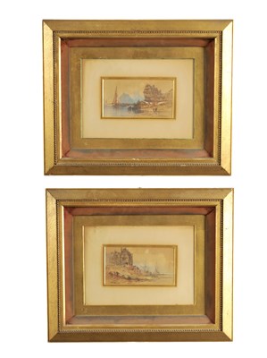 Lot 1138 - PAUL MARNY (1829-1914) A PAIR OF WATERCOLOURS