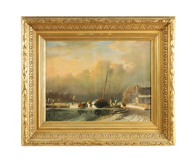 Lot 1112 - A 19TH CENTURY CONTINENTAL OIL ON CANVAS