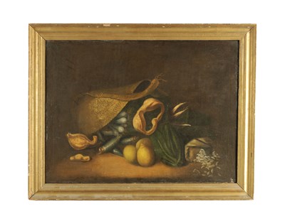 Lot 1246 - A LARGE 18TH CENTURY CONTINENTAL STILL LIFE OIL ON CANVAS