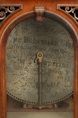 Lot 1023 - A LATE 19TH CENTURY “PENNY IN THE SLOT” UPRIGHT POLYPHON