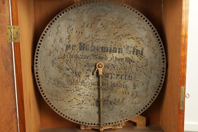 Lot 1023 - A LATE 19TH CENTURY “PENNY IN THE SLOT” UPRIGHT POLYPHON