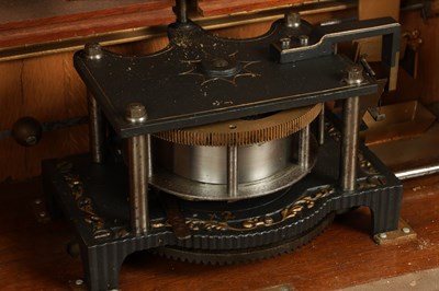 Lot 1023 - A LATE 19TH CENTURY “PENNY IN THE SLOT” UPRIGHT POLYPHON